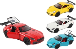 Coche metálico con puertas que se abren 12 cm