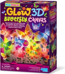 MAC TOYS 4M lienzo de mariposas 3D luminosas