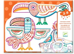 Coloreado mágico Tucán y amigos de Djeco