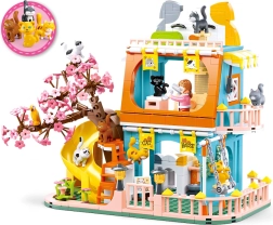 Sluban Casa con Gatos para Niñas