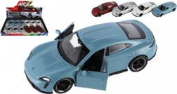 Modelo de coche Porsche Taycan Turbo S 12 cm
