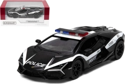 Modelo metálico Lamborghini Revuelto policía Pull Back