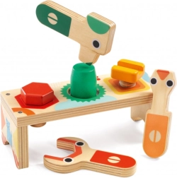 Mesa de madera para pequeños manitas Djeco