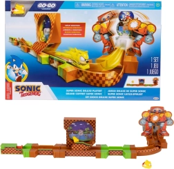 Sonic Go Go Racers Deluxe set de carreras con mini vehículo