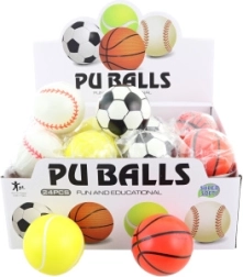 Pelota deportiva de espuma de 7 cm para niños