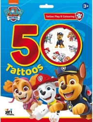 Set de tatuajes con héroes de PAW PATROL, más de 50 tatuajes