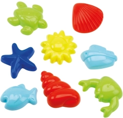 Moldes para arena Mar – 8 uds