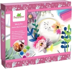 Lovely Box taller para hacer flores de papel – set creativo para niños