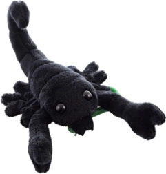 Murciélago de peluche con clip – llavero 14 cm