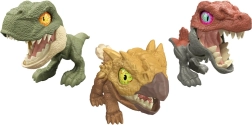 Jurassic World – poderosos pequeños mordedores, figuras de dinosaurio