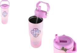 Taza de viaje con asa KPOP DEMON HUNTERS