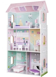 Casa de muñecas de madera Jagodowa Residence de Ecotoys