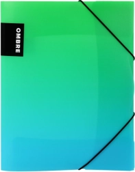 Carpeta con goma A4 PP VERDE verde