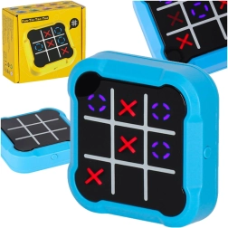 Juego de bolsillo Tic Tac Toe en color azul