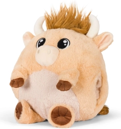 Cozy Noxxiez cojín de peluche térmico 3 en 1 – vaca de las Highlands