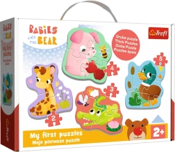 Puzzle Baby Classic – animalitos bebé TREFL