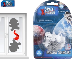 Set de escaladores espaciales para cristal – astronautas 2 cm, 12 uds
