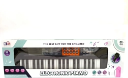 Teclado infantil con 61 teclas y micrófono