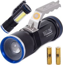 Linterna LED militar con Cree XM-L3-U3 Zoom de Bailong