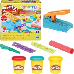 Fábrica de diversión Play-Doh con 3 colores y accesorios