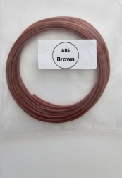 Filamento ABS marrón de 1,75 mm – longitud de muestra de 15 m