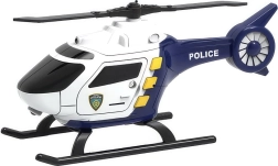 Helicóptero policial con luces y sonidos, 17 cm