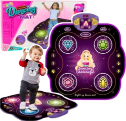 Alfombra de baile musical interactiva para niños con Bluetooth, 9 niveles de juego