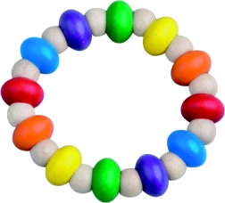 DETOA aro de madera flexible de 9 cm para niños desde 6 meses