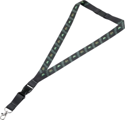 Cinta para el cuello con mosquetón – tractor