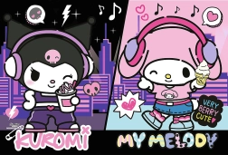 Rompecabezas 160 piezas Kuromi reina Hello Kitty Trefl