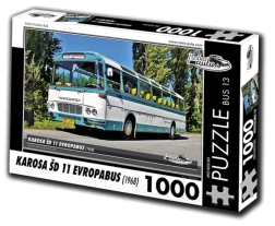 Puzzle Retro-Autos BUS Karosa ŠD 11 Evropabus 1000 piezas