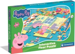 Puzle interactivo de suelo PEPPA PIG con bolígrafo electrónico 70 × 100 cm