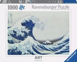 Puzzle Ravensburger Art Collection: La gran ola de Kanagawa (1000 piezas)