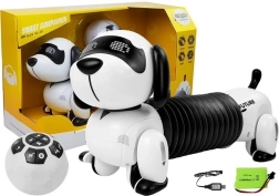 Perro robot interactivo con mando a distancia, música y controlador en forma de pelota