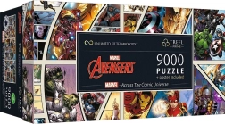 Rompecabezas de 9000 piezas Marvel Across the Comic Universe