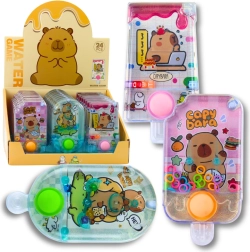 Juego acuático de anillas con motivo de CAPIBARA en forma de helado