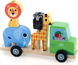 Vilac Juguete de madera Safari con motivos de Ingela P. Arrhenius