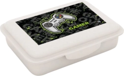 Caja para la merienda con compartimento Gamer