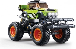 Sluban monster truck de cuerda Bigfoot Green