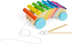 Xilófono de madera de arrastre BIGJIGS TOYS