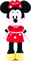 Juguete de peluche Minnie con vestido rojo