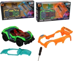 Coche con carrocería intercambiable para niños
