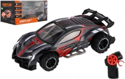 Coche deportivo RC 2,4 GHz 20 cm a pilas – Rojo