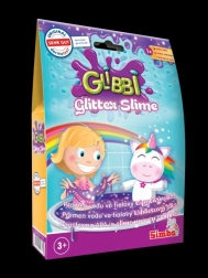 Glibbi slime brillante para el baño