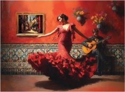 Puzle Flamenco de 1000 piezas ANATOLIAN