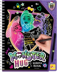 Bloc de dibujo rascable Monster High