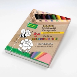 Set creativo con ceras de cera de abeja