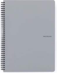 Bloc de espiral A4 Pastelini gris