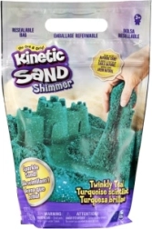 Kinetic Sand arena azul verdosa con purpurina 0,9 kg