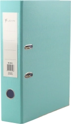 Archivador de oficina A4, 8 cm, palanca, turquesa